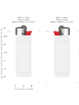 Bic Maxi Lighters [1 Side Imprint]